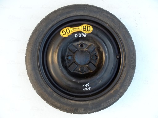 εφεδρικός τροχός HYUNDAI MATRIX 115/70/15 90M 4x114,3