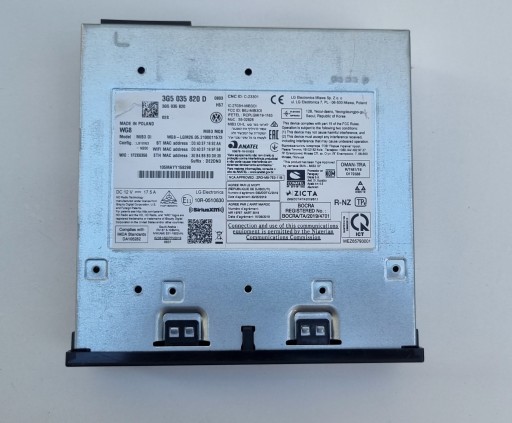 Πλοήγηση Volkswagen OE 3G5035820D MIB 3